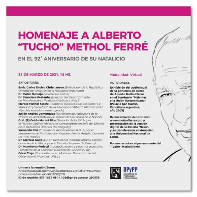 Homenaje a Alberto &quot;Tucho&quot; Methol Ferré