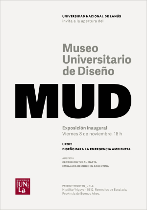 Inauguración del MUD - Museo Universitario de Diseño
