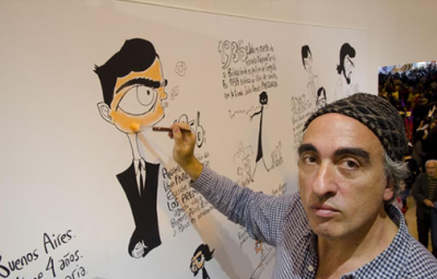 El reconocido dibujante Rep brindará una charla en la UNLa