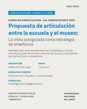 Curso sobre la articulación entre la escuela y el museo