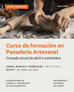 Curso de formación en Panadería Artesanal