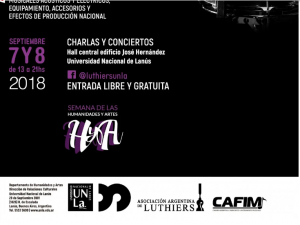 Llega la tercera edición de la Expo Luthiers en la Universidad de Lanús