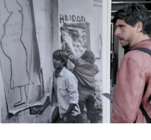 Exposición sobre la lucha por los desaparecidos en la Universidad Nacional de Lanús