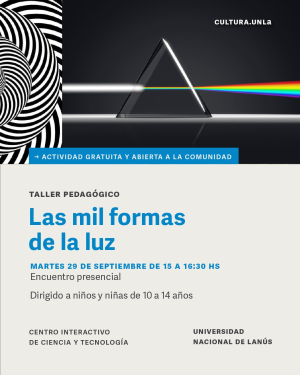Taller gratuito para ni&ntilde;os "Las mil formas de la luz"