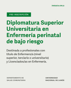Preinscripci&oacute;n para la Diplomatura en Enfermer&iacute;a perinatal de bajo riesgo