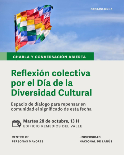 Reflexión colectiva por el Día de la Diversidad Cultural