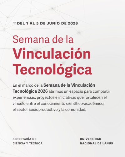 Semana de la Vinculaci&oacute;n Tecnol&oacute;gica: Conoc&eacute; el cronograma de actividades