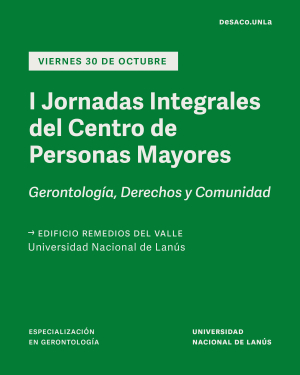 I Jornadas Integrales del Centro de Personas Mayores