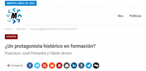 ¿Un protagonista histórico en formación?