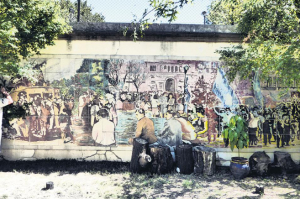 Mural en la UNLa