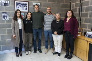 La Vicerrectora recibi&oacute; a Azul Chiorazzo antes de los Juegos Suramericanos