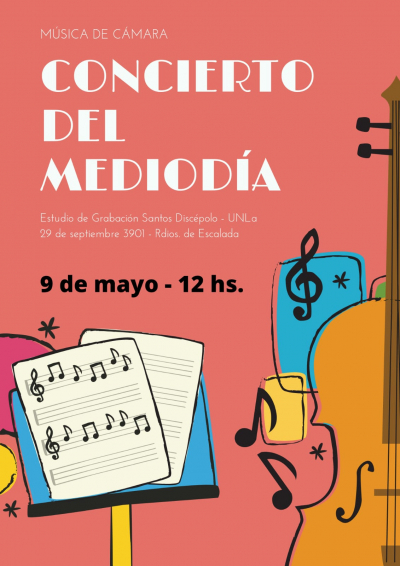 ¡Sumate al Concierto del Mediodía!