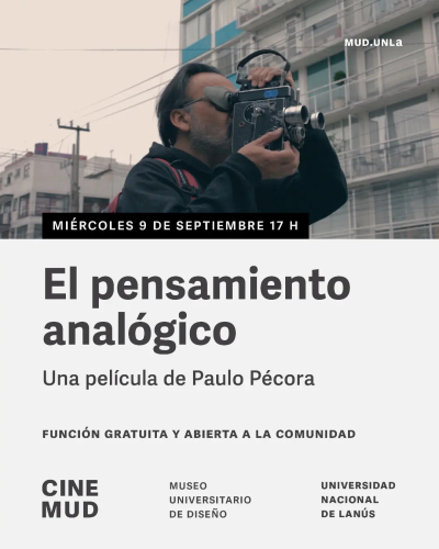 Proyecci&oacute;n del film "El pensamiento anal&oacute;gico"