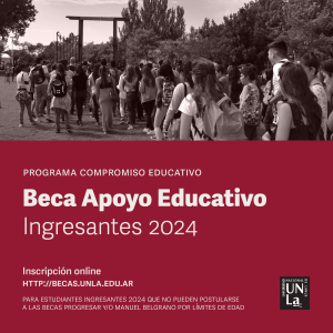 Se extiende la inscripción a las becas para Estudiantes Ingresantes 2024