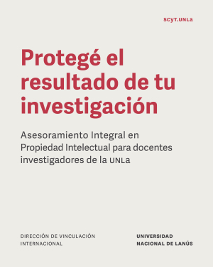 Asesoramiento en Propiedad Intelectual para docentes investigadores