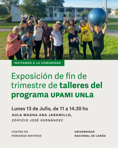 Cierre de los talleres UPAMI