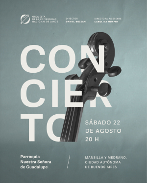Concierto de nuestra Orquesta en la Parroquia Nuestra Se&ntilde;ora de Guadalupe