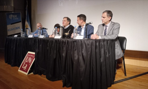 Con la presencia del ministro Javier Alonso, se desarrolló en la UNLa el 1° Taller preparatorio del Seminario provincial de Seguridad Ciudadana