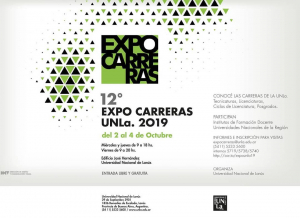 ¡Venite a la 12ª edición de Expo Carreras!
