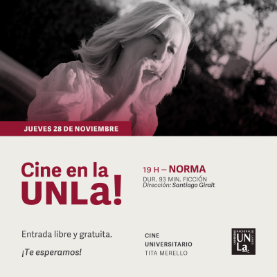 Este jueves disfrutá del mejor cine nacional en la UNLa