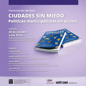 Presentación del libro &quot;Ciudades sin Miedo. Políticas municipalistas en acción&quot;