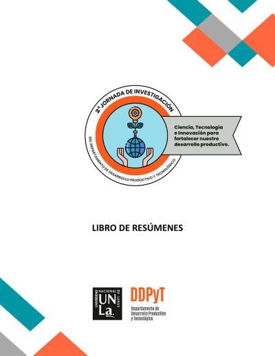 Segunda Jornada de Investigación del Departamento de Desarrollo Productivo y  Tecnológico