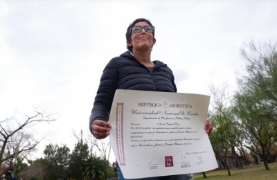 Noemí Viera: &quot;A quienes crecimos en condiciones de desigualdad, la Universidad nos iguala&quot;