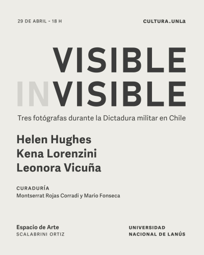 Inauguración de la exposición fotográfica &quot;Visible/ Invisible&quot;