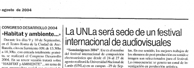 La UNLa será sede de un festival internacional de audiovisuales