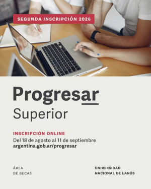 Segunda convocatoria a Becas Progresar 2026