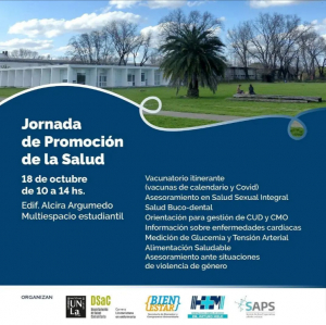 Sumate a la jornada de promoción de la salud