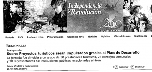 Proyectos Turísticos serán impulsados gracias al Plan de Desarrollo