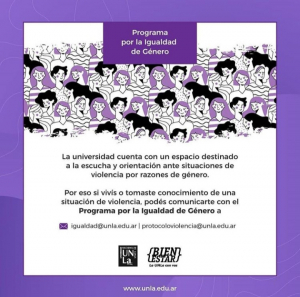 Nuestra universidad se suma a la lucha contra la violencia de género