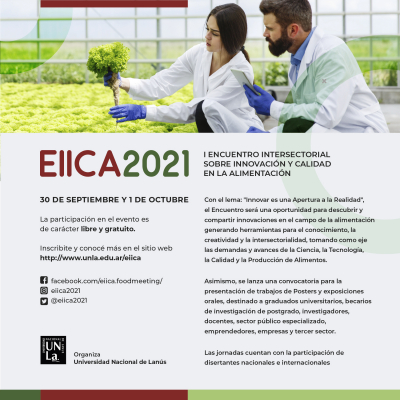 I Encuentro Intersectorial sobre Innovación y Calidad en la Alimentación