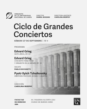 Concierto de nuestra orquesta en Ciudad de Buenos Aires