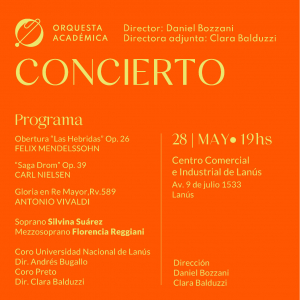 Nuestra Orquesta en el Centro Comercial e Industrial de Lanús