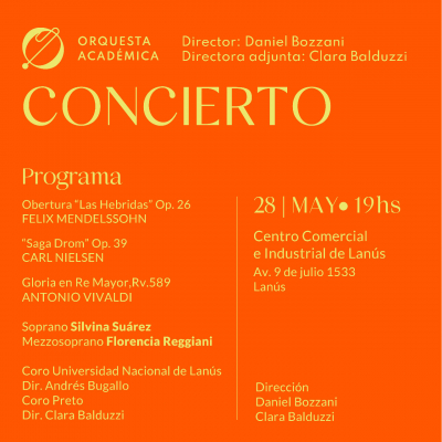 Nuestra Orquesta en el Centro Comercial e Industrial de Lanús