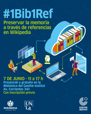 Jornada sobre preservación de la memoria a través de referencias de Wikipedia