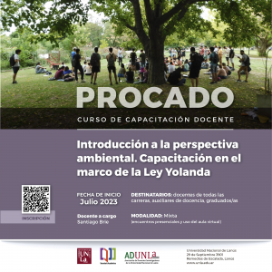 PROCADO: Nuevos cursos gratuitos de capacitación para docentes y graduados