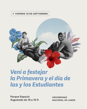 Festejamos la primavera y el d&iacute;a de las y los estudiantes