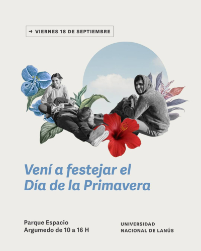 Festejamos la primavera y el d&iacute;a de las y los estudiantes