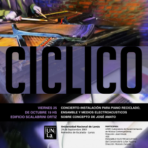 ¡Venite al concierto &quot;Cíclico&quot;!