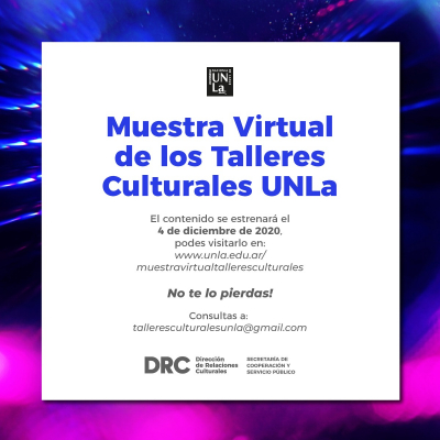 ¡Visitá la Muestra Virtual de los Talleres Culturales!