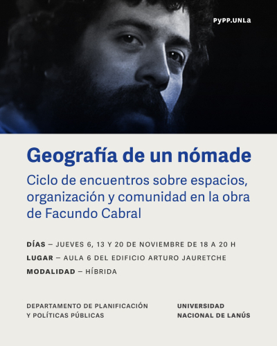 Ciclo de encuentros sobre la obra de Facundo Cabral