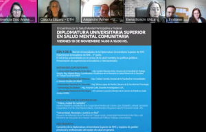 La ministra de Salud Carla Vizzotti dio inicio a la Diplomatura en Salud Mental Comunitaria