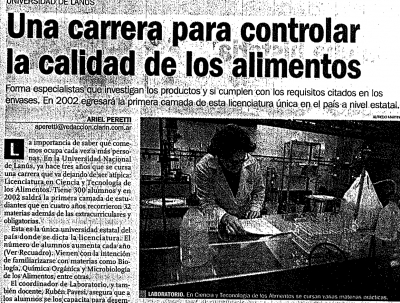 Una carrera para controlar la calidad de los alimentos