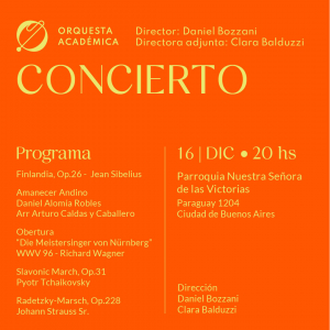 La Orquesta de la UNLa en la Parroquia Nuestra Señora de las Victorias