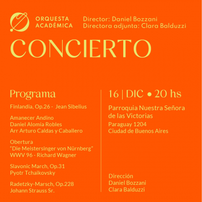 La Orquesta de la UNLa en la Parroquia Nuestra Señora de las Victorias