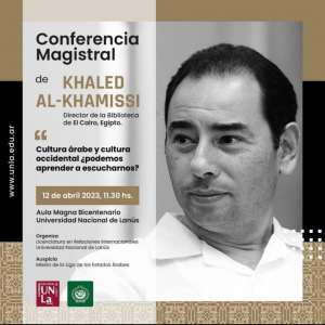 Una conferencia sobre cultura árabe en la Universidad de Lanús