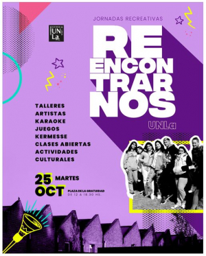 ¡Venite a la jornada recreativa &quot;Reencontrarnos&quot;!
